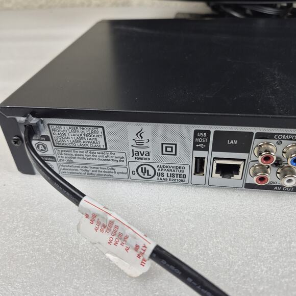 Samsung BD-P1600 HDMI Blu-ray / DVD Player & HDMI Cable WORKS - No Remote Includ - Picture 10 of 10